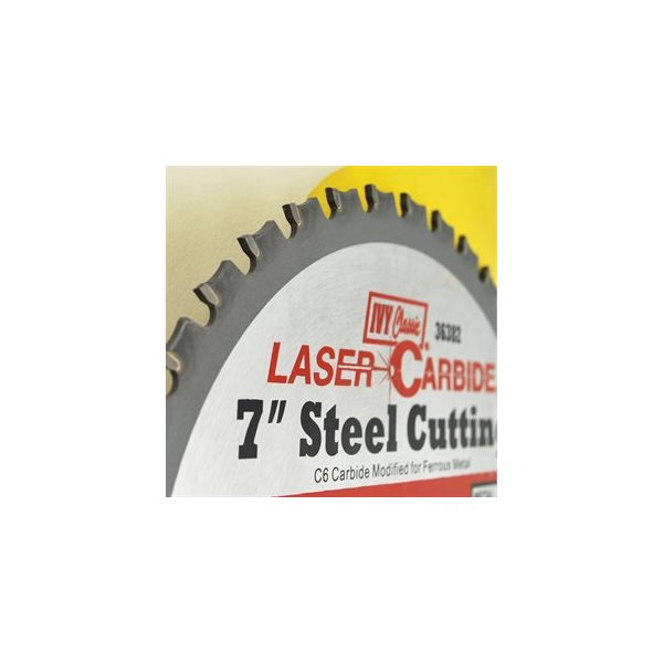 7" x 36T Steel Cutting Carbide Blade 1" arbor